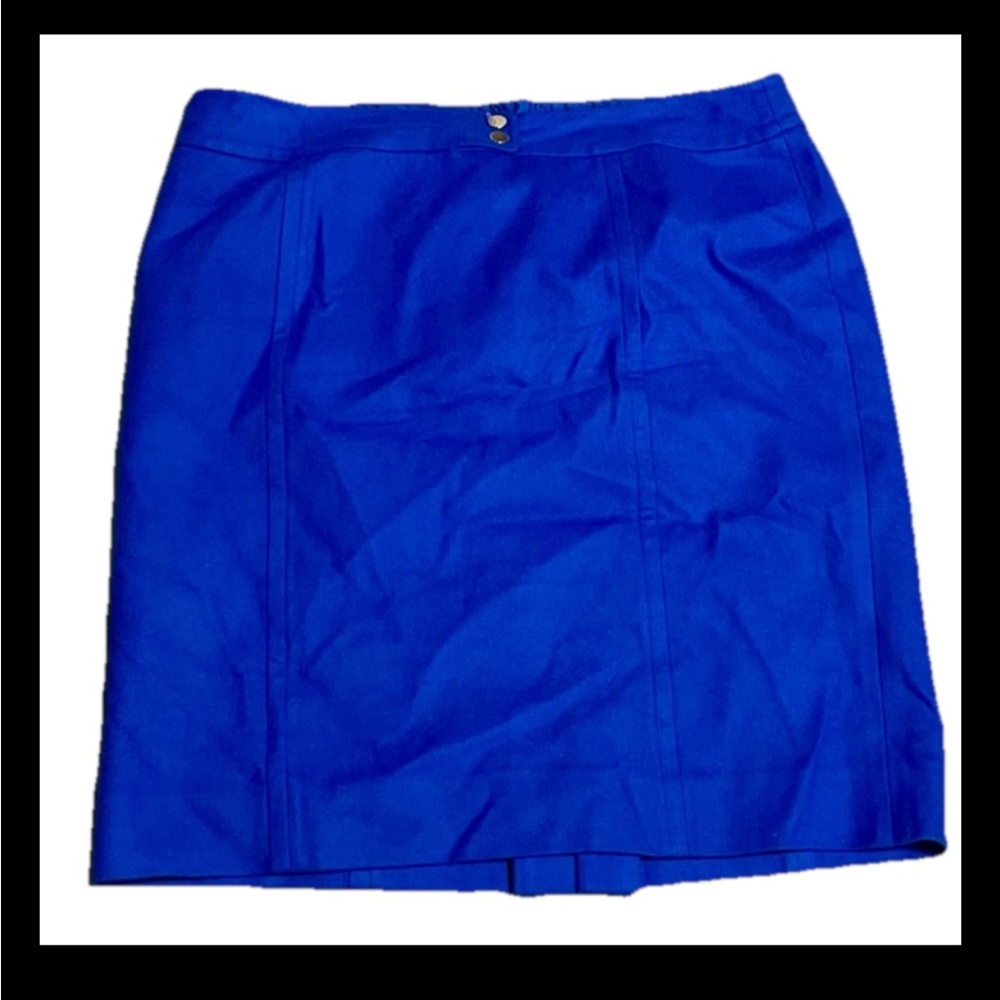 Carlisle Royal Blue Pencil Skirt Size 16